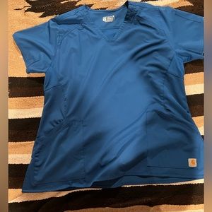 Carhartt scrubs, size xl, royal blue